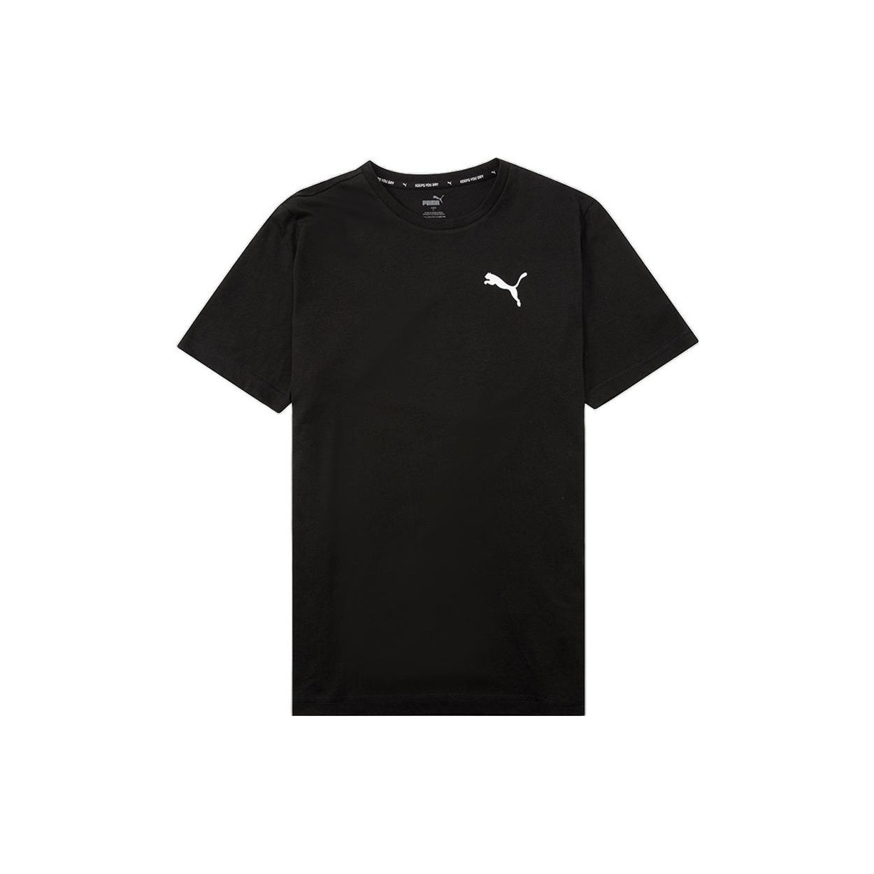 

Puma Футболка Active Soft Print Мужские топы Черный 588869-01 L