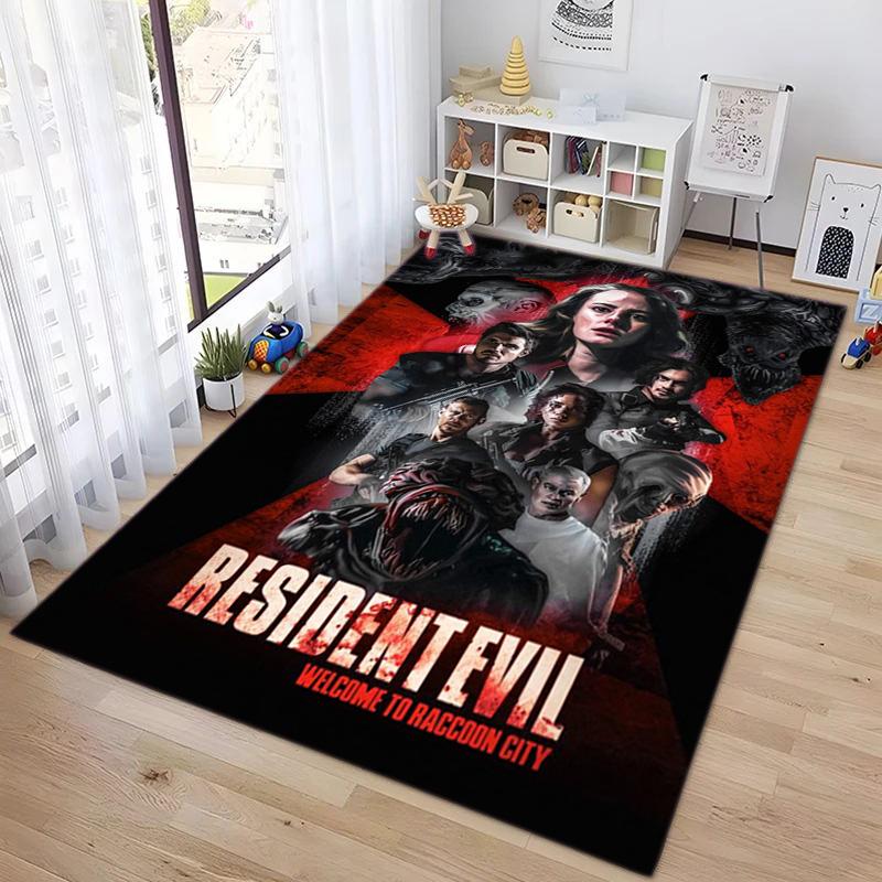 Sci-Fi Game Resident Evil, Umbrella Corporation, Soft Carpet, Home Living Room, Office Chair Pad, Door Mat, Door Mat Carpet U1