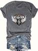 Women's Cross-Border Fashion Round Neck T-Shirt