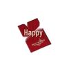 Small Red Wedding Lucky Money Envelope with 2026 Happiness Character