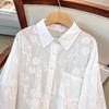 Plus Size Casual Slimming Long-Sleeve Shirt for Women
