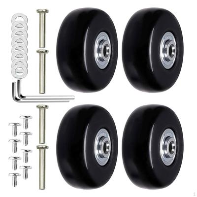 Replacement Wheels for Travel Bags Smooth Glide Easy Assembly