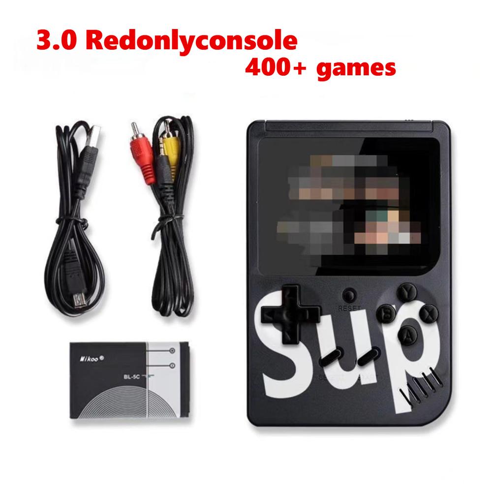 Retro Tragbare Mini Handheld Videospielkonsole 8-Bit 3,0 Zoll LCD Farbe Kinder-Spielplayer Eingebaute 500 Spiele Für Kind Weihnachtsgeschenk