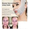 Beauty Face Sculpting Sleep Mask, V-line Face Slimming Mask, Chin Strap, Face Lifting Belt, Tightening Skin, Beauty Neck Masks - Ya