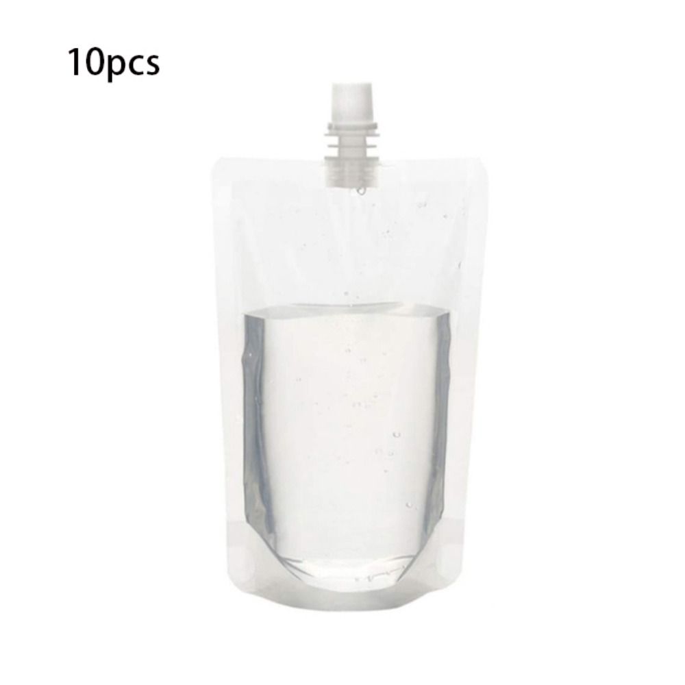 

для Путешествий Вечеринок Непротекаемые Сжимаемые Пакеты для Сока Контейнеры для Жидкости Пакет для Напитков из Соевого Молока 100ML