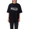 Balenciaga FW23 Short Sleeved T Shirts Women's Black 641655TNVE71197
