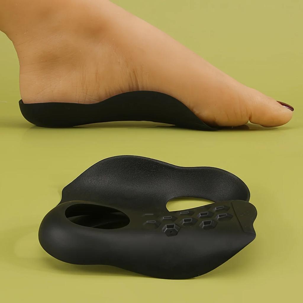 1 Pair Arch Support Inserts - Comfortable TPR Material Ideal For Men & Women Universal Fit Promotes Proper Foot Alignment