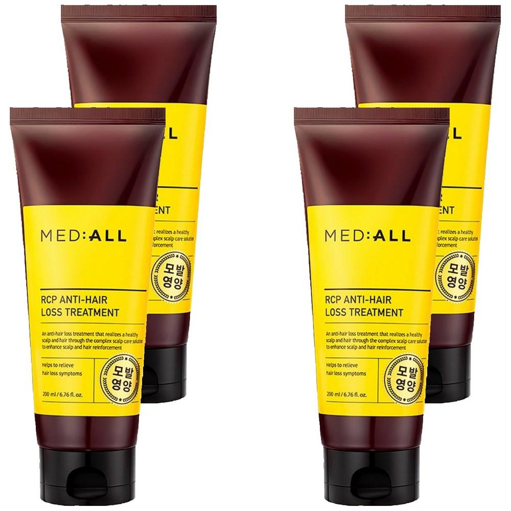 Mediol RCP Anti-Loss Scalp Cleansing Hair Loss Relief Hair Loss Treatment 200ml 4 Pcs