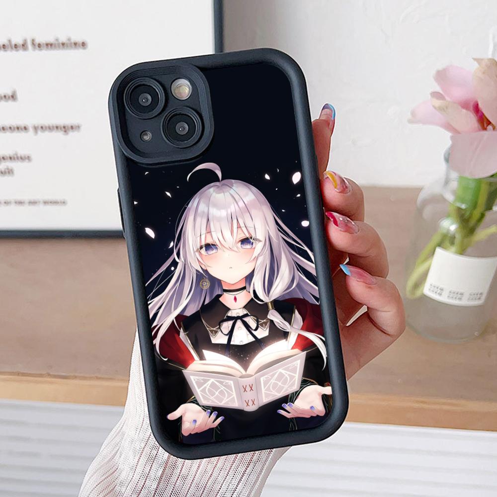 

Wandering Witch Elaina Thicken TPU Mobile Phone Case for iPhone 17 16 15 14 13 12 11 Air Pro Max Plus Colorful Cover iPhone 16 Pro