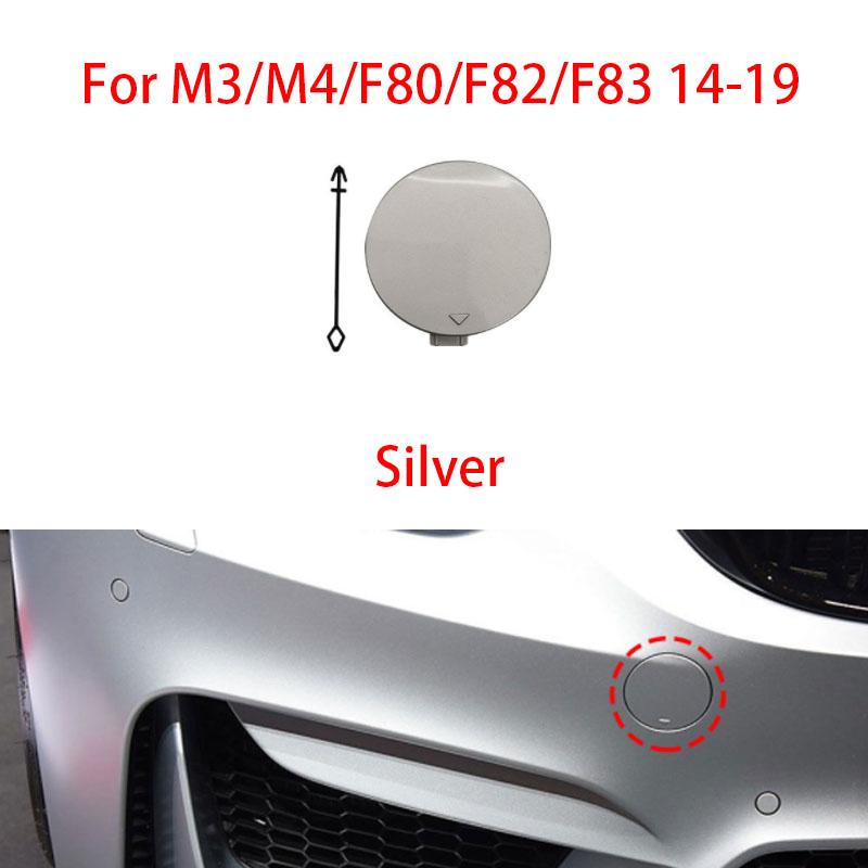 FRONT TOW COVER Fit 14-20 BMW M Series M3 F80 Sedan M4 F82 Coupe F83 Convertible Bumper Hook Eye Cap
