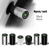 2025 New 4Pcs Styling Wheel Tire Valve Air Stem Cap Duust Covers For Skoda Octavia Vrs Fabia Superb Yeti Rapid Kodiaq Kamiq Karo