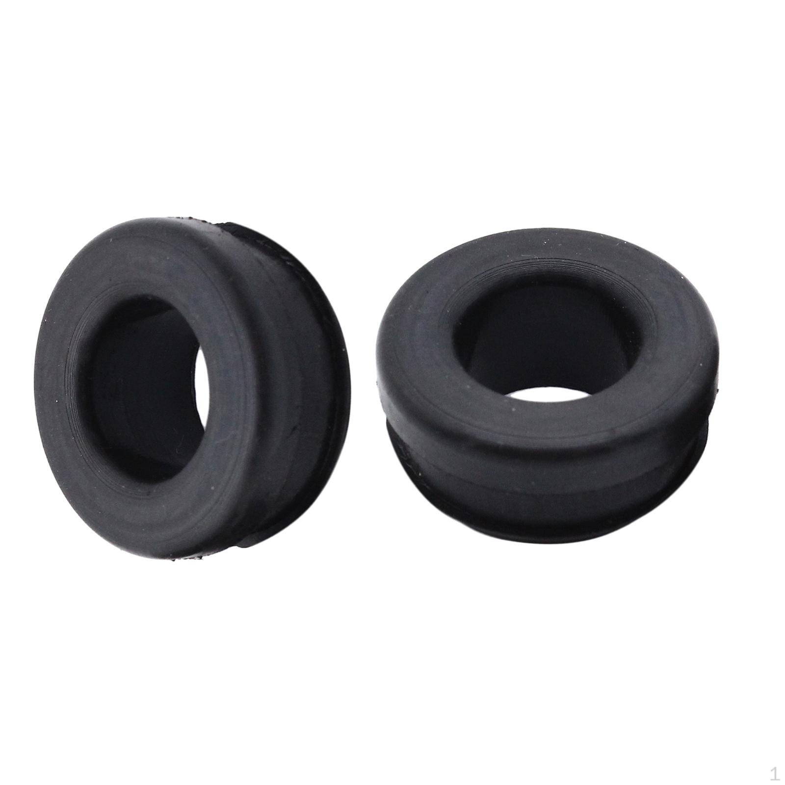 

2Pcs Rubber Pcv Breather Grommets, Car Supplies Steel Valve Covers Fit for Sbc Sbf Replacement
