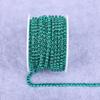 Glass Crystal Rhinestones Chain Sew on Trimming Colorful Rhinestone Chains for Dress Decoration
