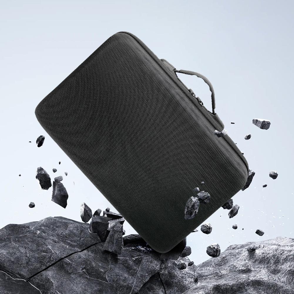 Für Canon PIXMA TR160/TR150/iP110 Hartschalen-Reiseetui mit Netztasche Tragbare Drucker-Aufbewahrungstasche Wasserdichte Drucker-Schutztasche