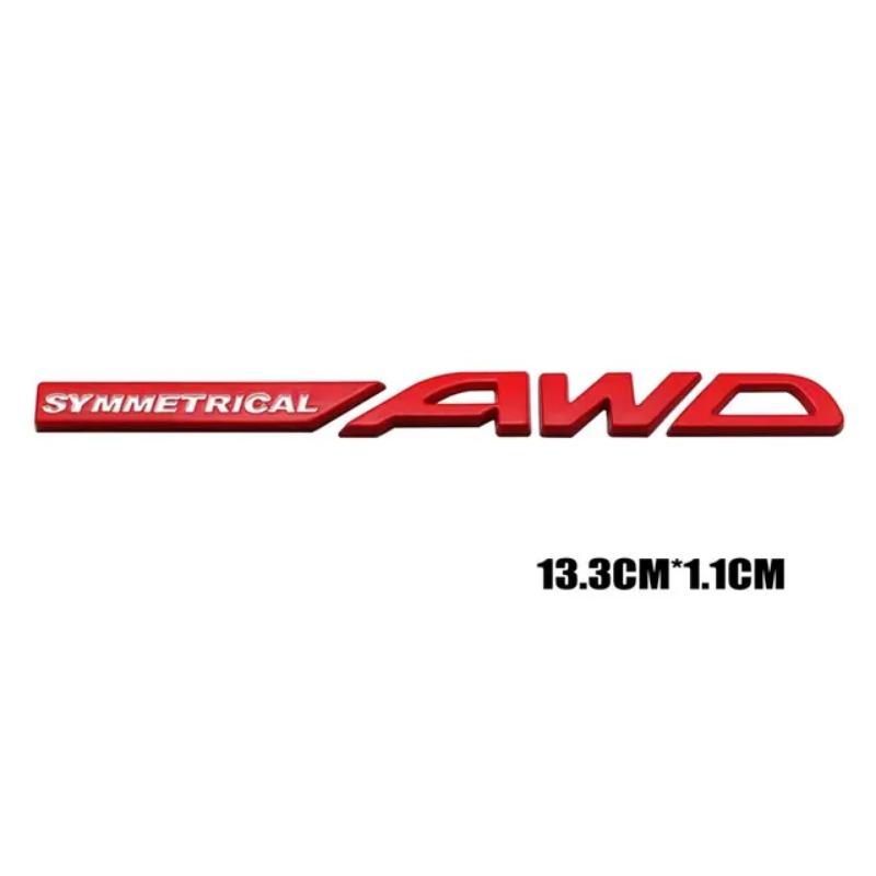 Car Body Sticker Auto Trunk Decorative Badge Decal for SYMMETRICAL AWD Emblem LEVORG STI TRIBECA WRC WRX XV ASCENT