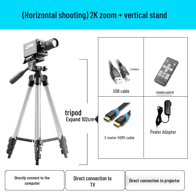 8-Channel 4K HDMI Camera for Calligraphy & Painting, Connects to TV/Projector YS-T1S