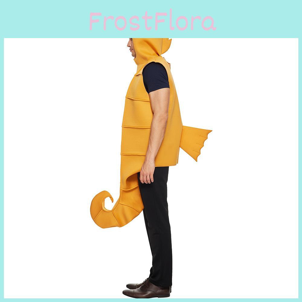 Unisex Sea Horse Cosplay Outfit With Soft Foam And Polyester For Halloween And Cosplay Events