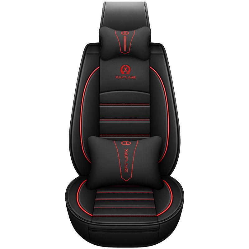 Nissan Car Seat Cover Set: Fits Sylphy, Kicks, Bluebird, Teana, Qashqai, X-Trail, Tiida – All-Season Cushions.