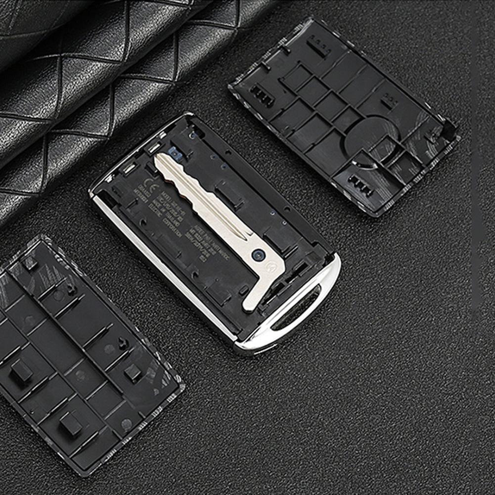 ABS Plastic Replacement Style Bilnøkkelvesken Deksel Protector Shell For Mazda 3 Axela BP CX-30 DM Tilbehør 2020 2021 2022 2023