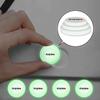 1/2/4pcs Luminous Car Door Shockproof Pads Anti-collision Pad For Nissan Nismo Note Armada Pulsar Pathfinder X-Trail Qashqai