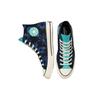 Converse Pantofi unisex Chuck 70 High Sunny Floral Black Washed-Teal Game-Royal 172824C