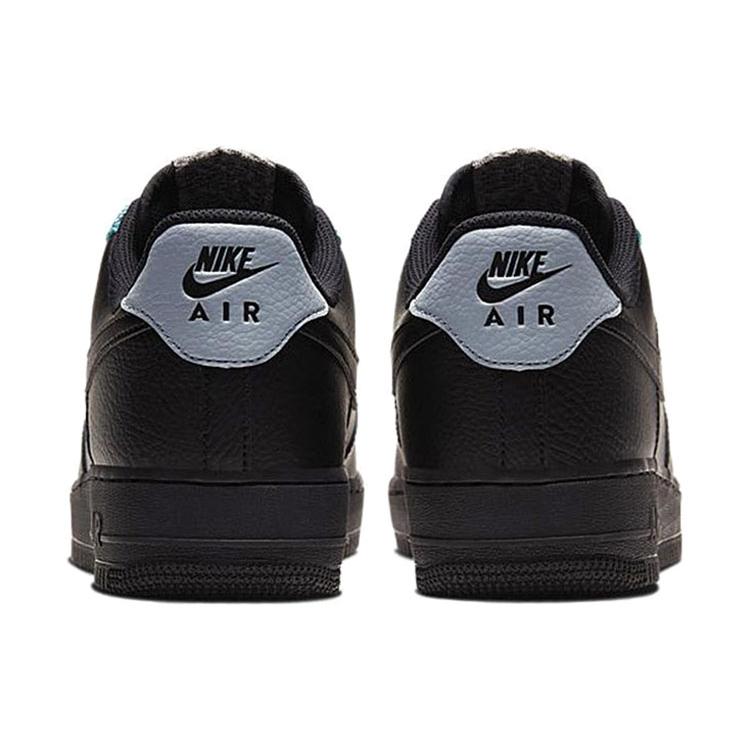 New Nike Air Force 1 Low '07 LV8 Black Obsidian Mist Orange CK4363-001