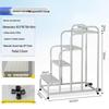 JINGGENG Industrial Step Ladder with Stocking Cart Function