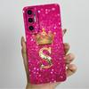 For Tecno Pova 3 6.9" Case Crown Letters Liquid SIlicone Soft TPU Phone Cases For Tecno Pova3 LF7n Camera Protection Back Cover