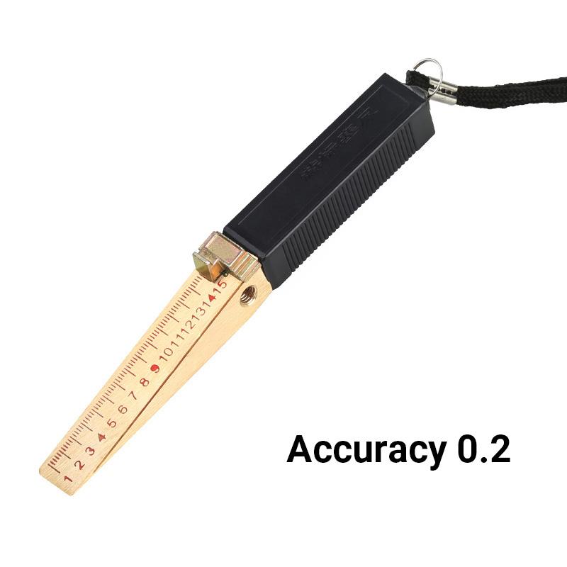 

Top Deals Door-Gap Measuring Tool, 1-15Mm Fire Door-Gap Gauge Checker, Feeler Gauges For Engineering Inspection Measurement