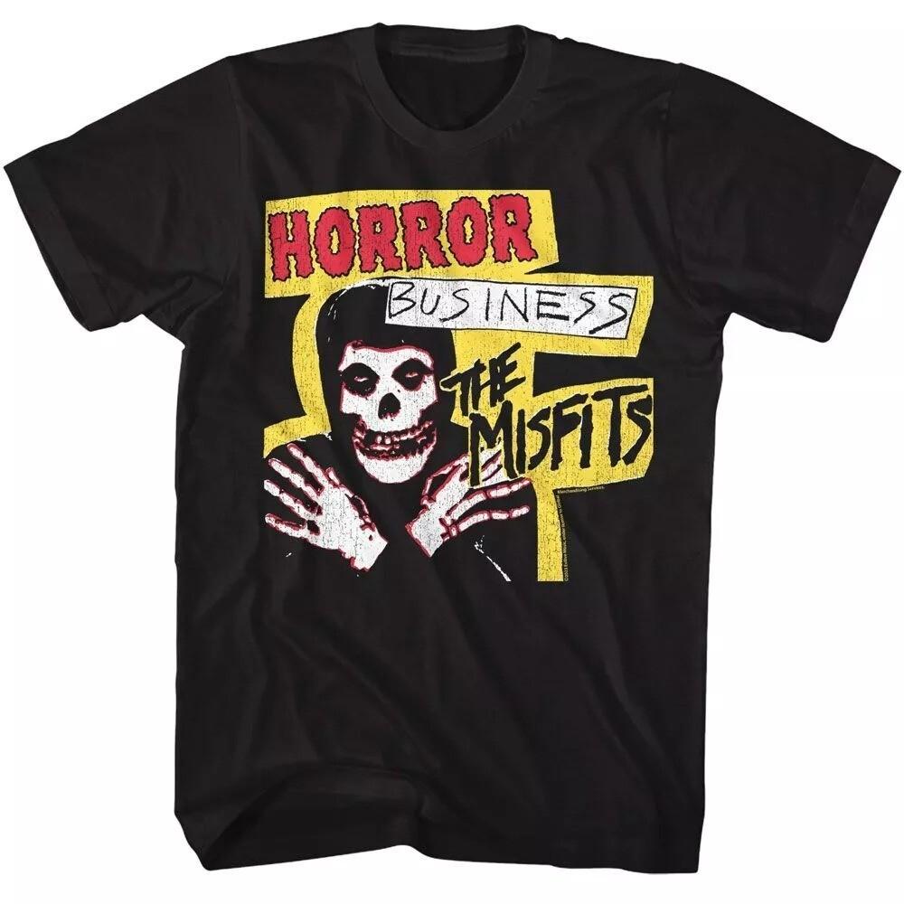 Merry Christmas Misfits Band Full Cotton Black T-Shirt Unisex T-Shirt L