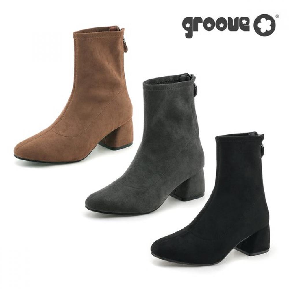 Groove Simone Ankle Boots G0911mc W BLACK (G0911001MC)/230