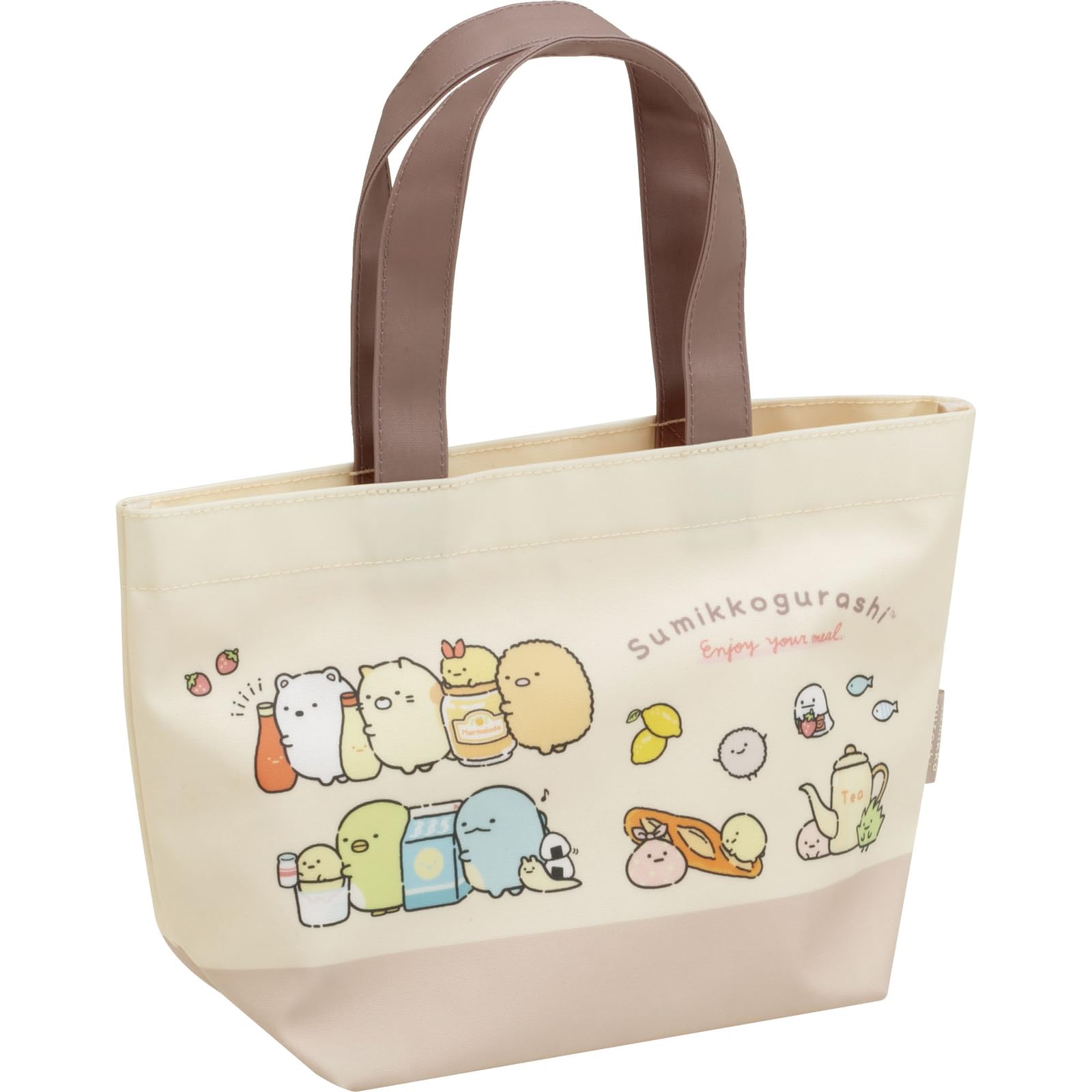 Sumikkogurashi Lunch Tote Bag CA62001 San-X H200×W310×D120mm