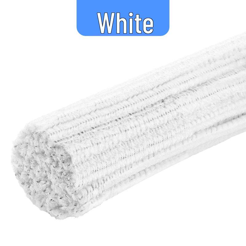 Handmade DIY Chenille Stem Fluff Flower Headband Ornament Material