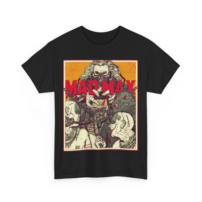 Mad Max Fury Road Movie 100% Cotton T-shirt Mens Tees Top Unisex Heavy Cotton Tee