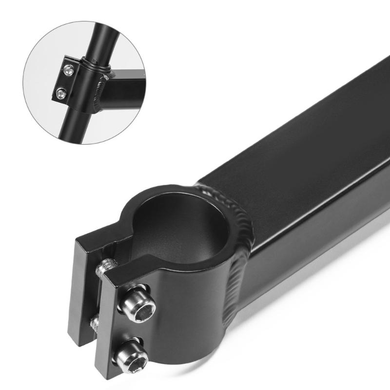 Gepäckträger mit reflektierenden Sicherheitsmerkmalen, 3 Größenadapter, 6 kg Traglast, für den täglichen Gebrauch