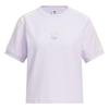 Originals Graphic T-Shirt Comfortable Soft Skin-Friendly Fashion Short Sleeve Regular T-Shirt Women Tops Light-Purple KB8961