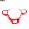 For Honda Civic Integra Sedan   2024 Carbon Fiber Car Steering Wheel Panel Cover Trim Interior Mouldings Accessories
