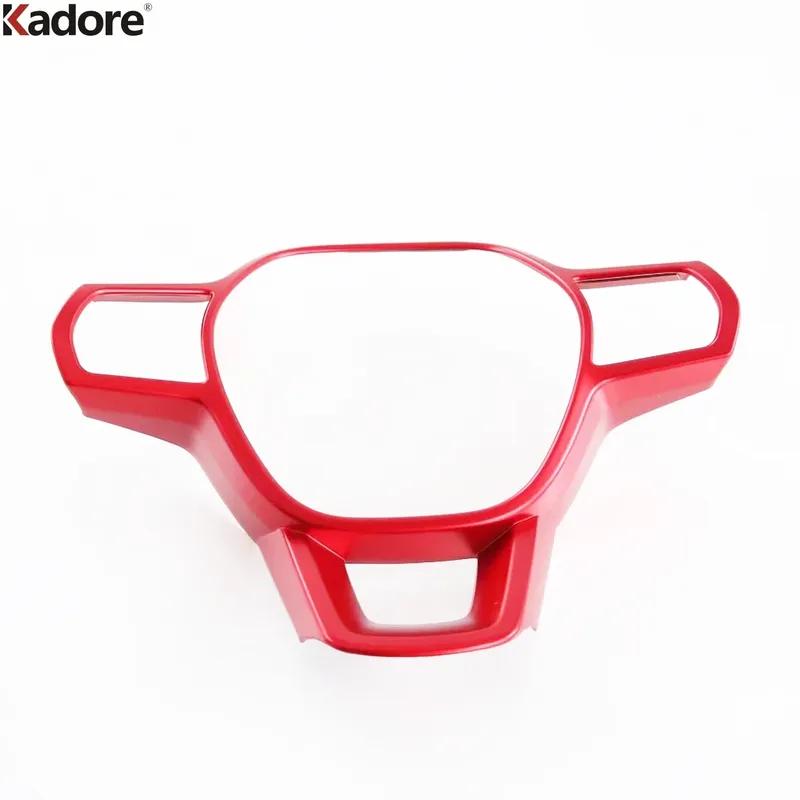 For Honda Civic Integra Sedan 2024 Carbon Fiber Car Steering Wheel Panel Cover Trim Interior Mouldings Accessories