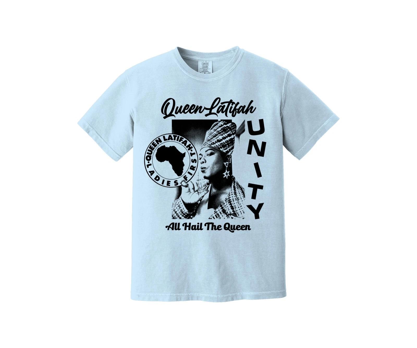 Queen Latifah Heavyweight T-shirt - Native Tongues, UNITY, All Hail the Queen S