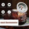 Instant Read Dial Thermometer Stainless Steel Deep Fry Thermometer 4 Inch Probe Food Thermometer Best for Turkey BBQ Grill