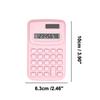 Solid Color Calculator Small Desktop Calculators Large Display Cute Calculator Learning Auxiliary for Students Office School
