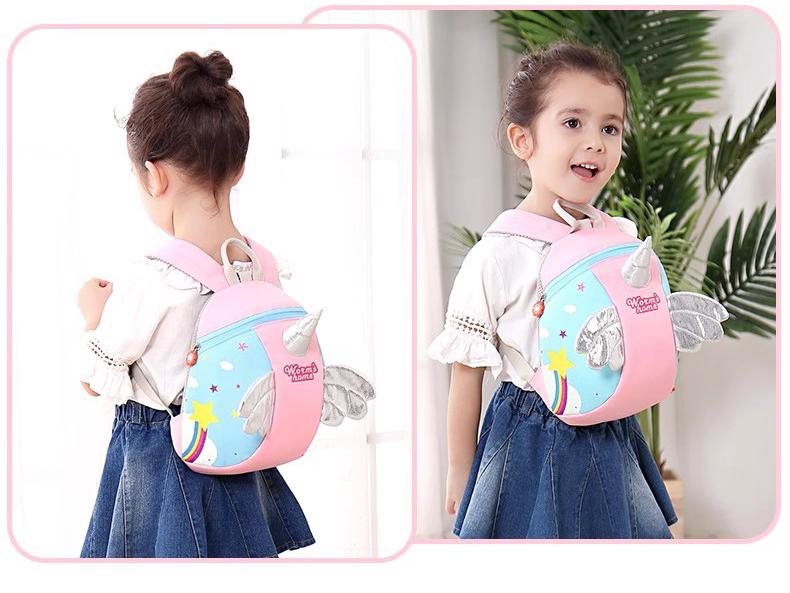 Kids' Cute Cartoon Mini Backpack for Ages 1-3: Perfect for Outings