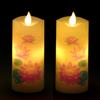 Kameyama Irohaakari S (LotusIron Wire) 1 Set LED Candle Compact Size Gift