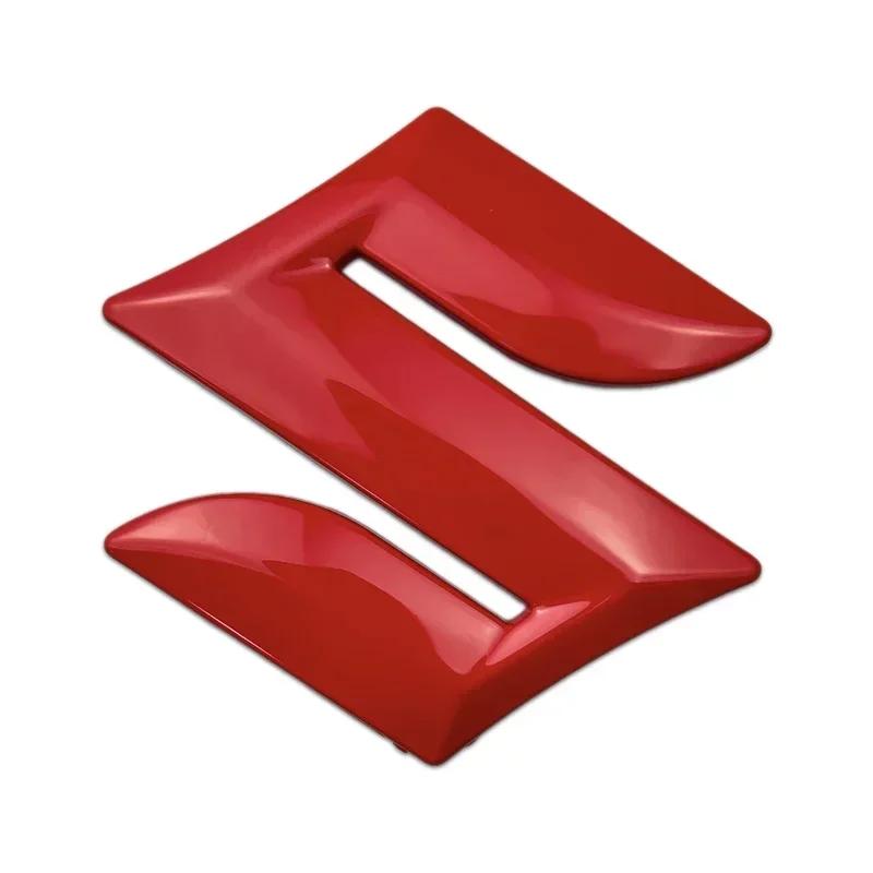 

Metal 4.45cm Car Steering Wheel Logo Badge Sticker for SUZUKI Swift Jimny Grand Vitara Alto SX4 Alivio Samurai Emblem Decoration красный