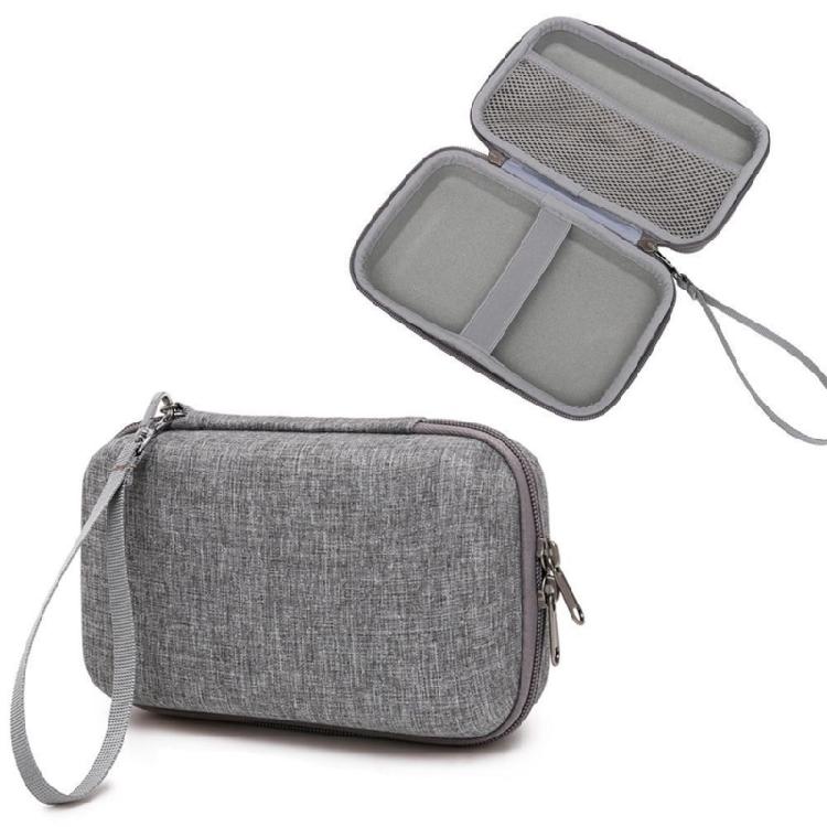 Lightweight Gimbals Organiser Case Shock Resistant Storage Bag with Internal Storage Pocket For OM5 OM6 OM7 Gray