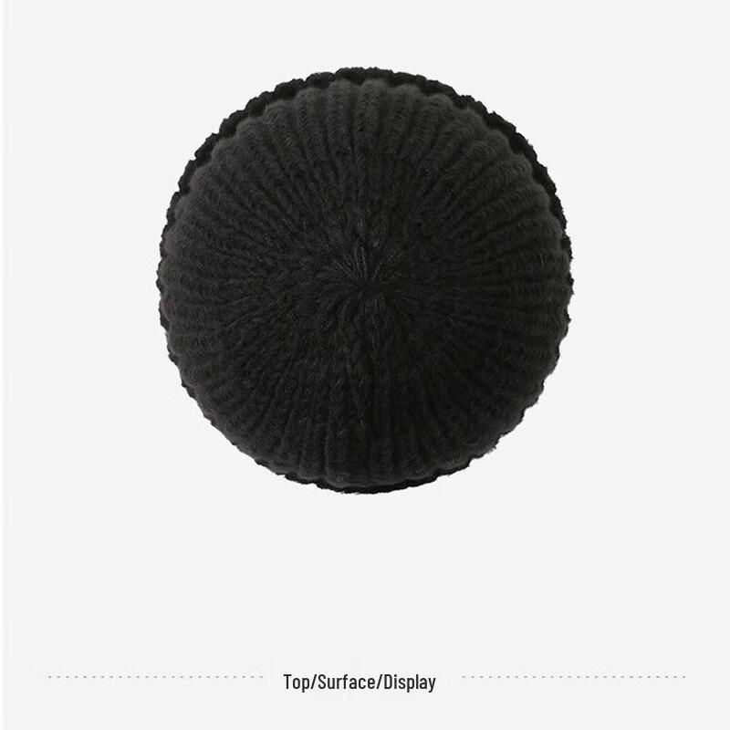 ZHENYUEQI Winter Chunky Knit Beanie Hat