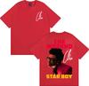 Starboy Style The Weeknd Graphic Tshirts Women Unisexs Clothing Hip Hop Harajuku T Shirt Summer Tops Oversized Tshirt Streetwear