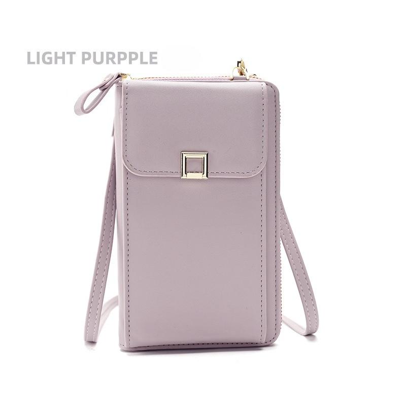 Women Wallet Crossbody Bag | Korean Style Multi-functional Phone Purse | Small Chest Shoulder Bag for Girls | Fashion Wallet for Cards Cash