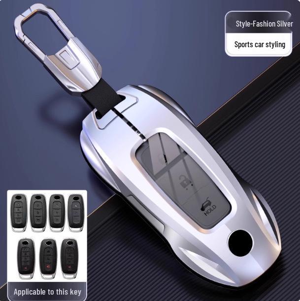 Nissan 14th Gen Sylphy Car Key Cover for Qashqai, Teana, X-Trail, Tiida, Murano, Terra - Model N7.