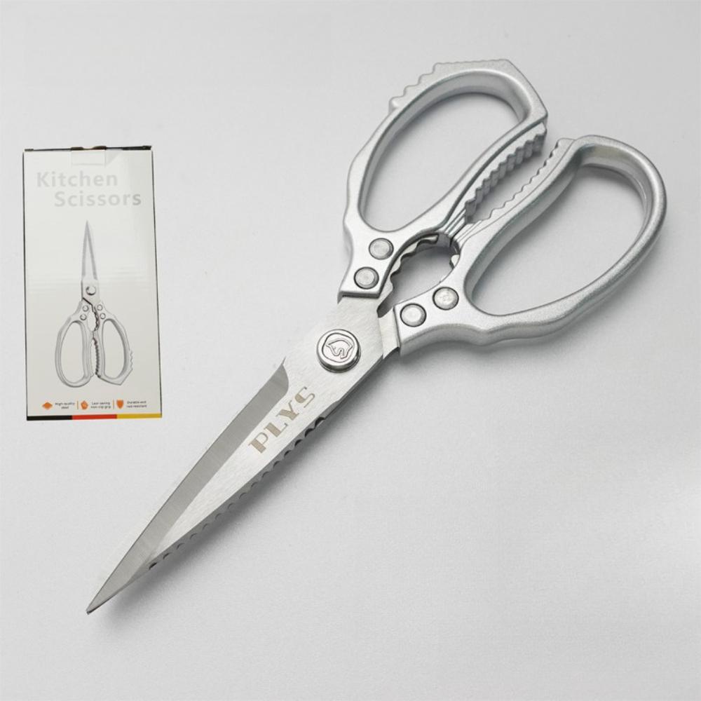 Stainless Steel Multi-Purpose Cooking Shears – Heavy-Duty Bone Cutting Fish Fillet Poultry Trimming with Ergonomic Handle5